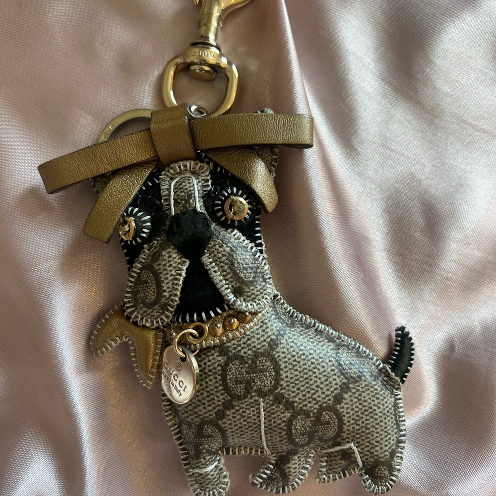 Gucci Monogram Key / Bag Charm